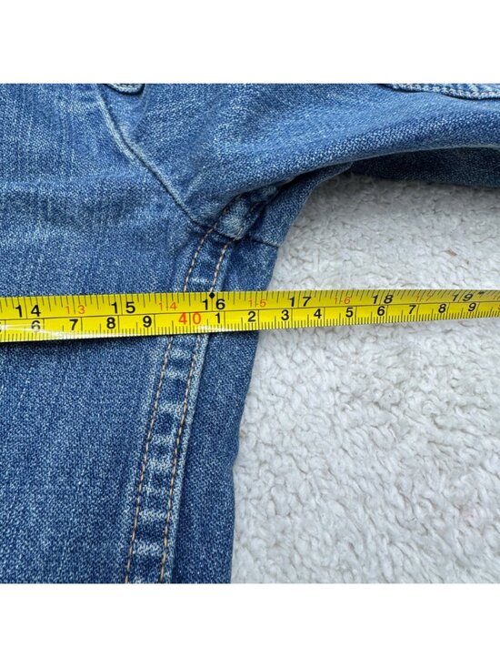 Vintage Wrangler Women's Blue Jean Jacket, Size 32 Made in USA - Picture 10 of 11